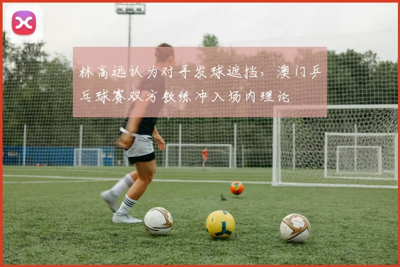 林高远认为对手发球遮挡，澳门乒乓球赛双方教练冲入场内理论